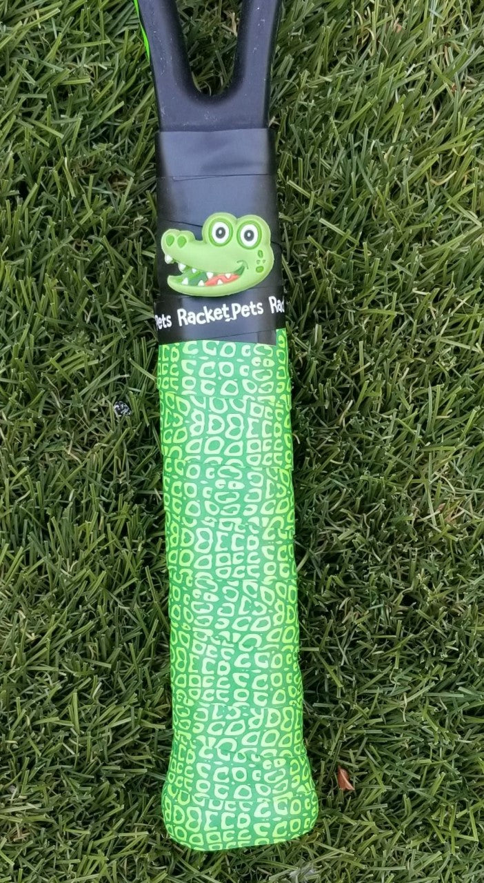 Overgrip Tape for Tennis Racket - Green Alligator (pack of 2)