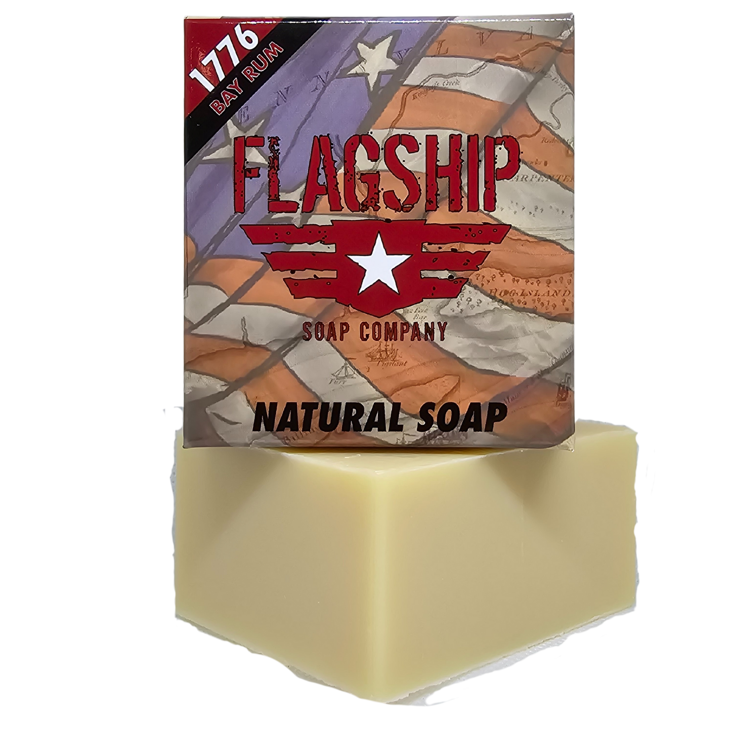 1776 Bay Rum Natural Mens Soap