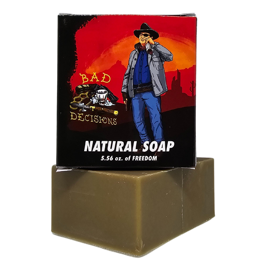 Bad Decisions Natural Mens Soap