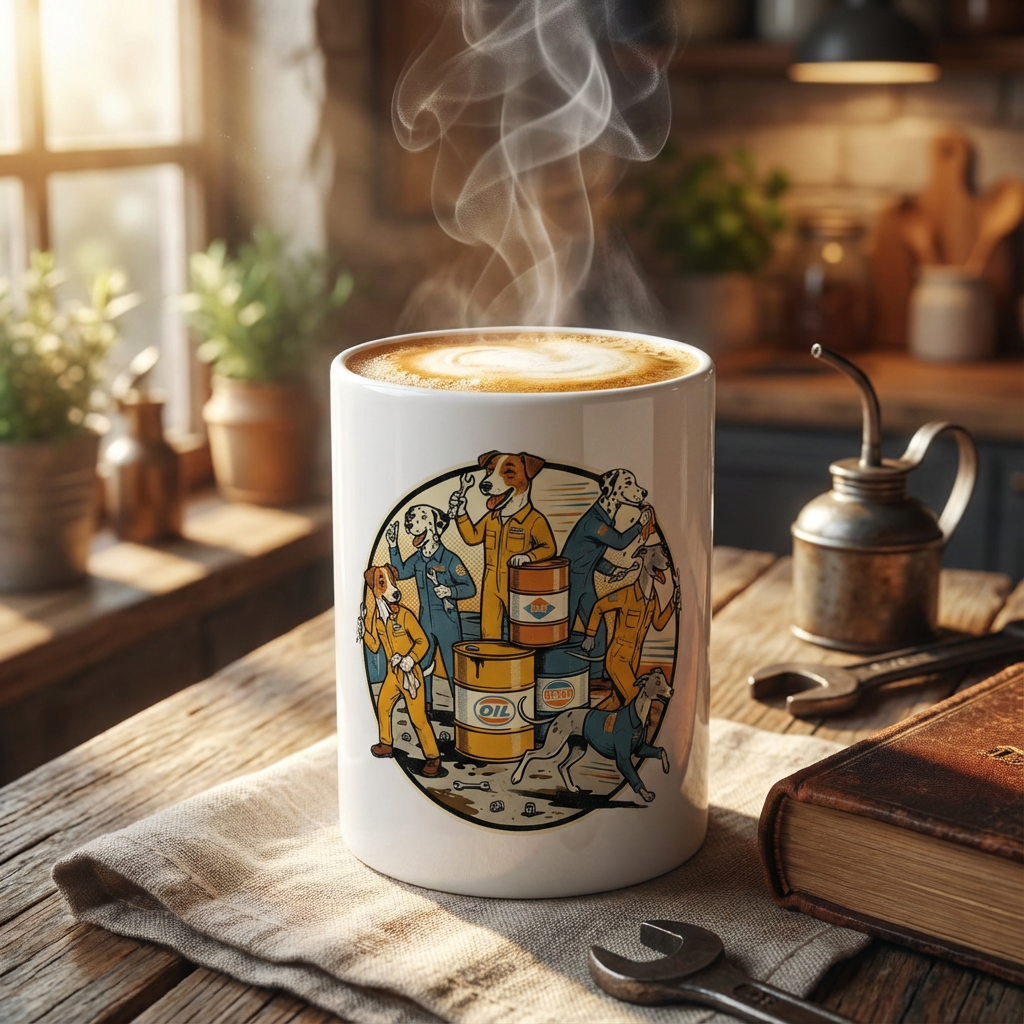 Pit Stop Pups - Pit Crew Chaos 15oz Mug
