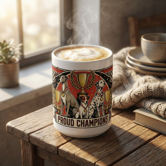 Pit Stop Pups - The Winner's Circle 15oz Mug