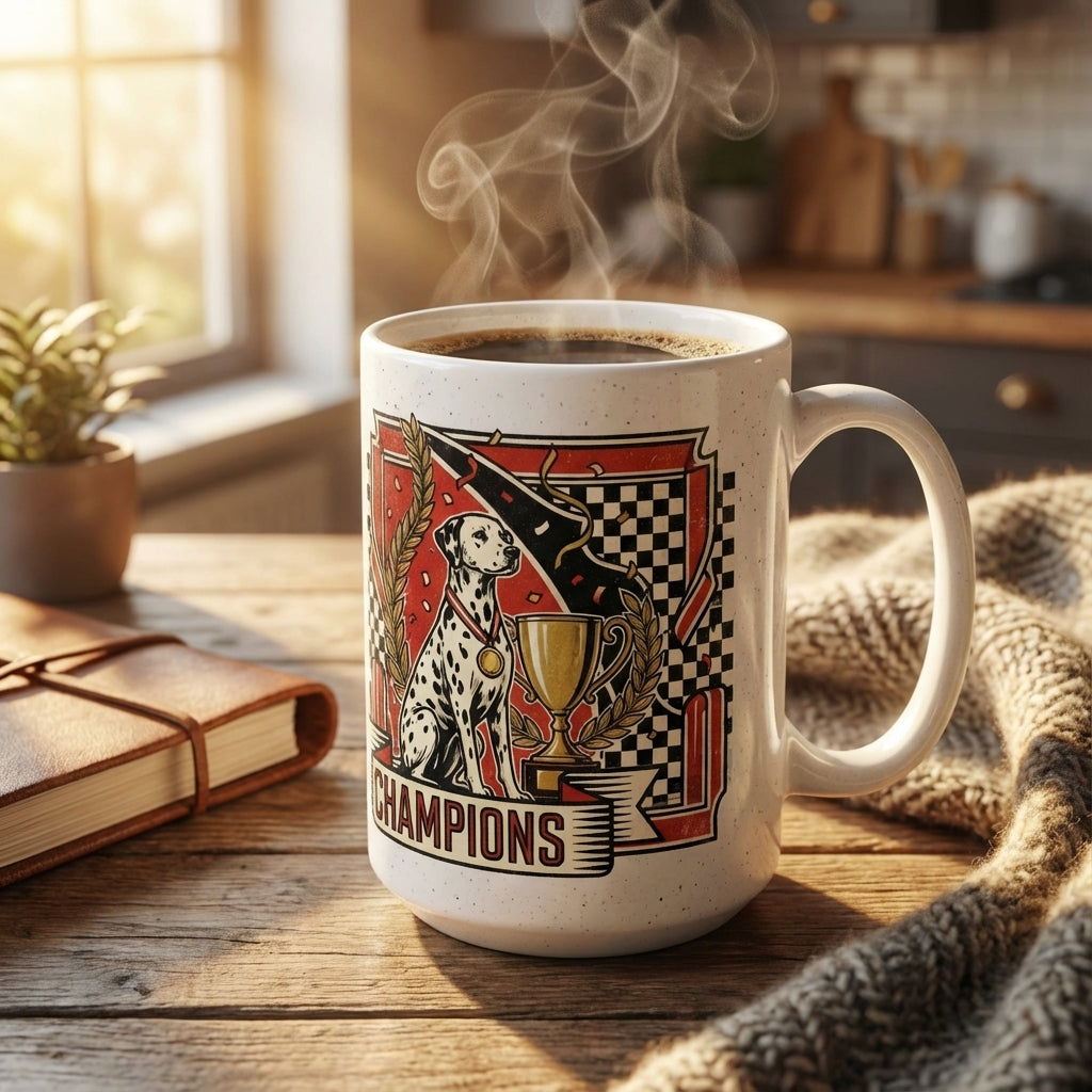 Pit Stop Pups - The Winner's Circle 15oz Mug
