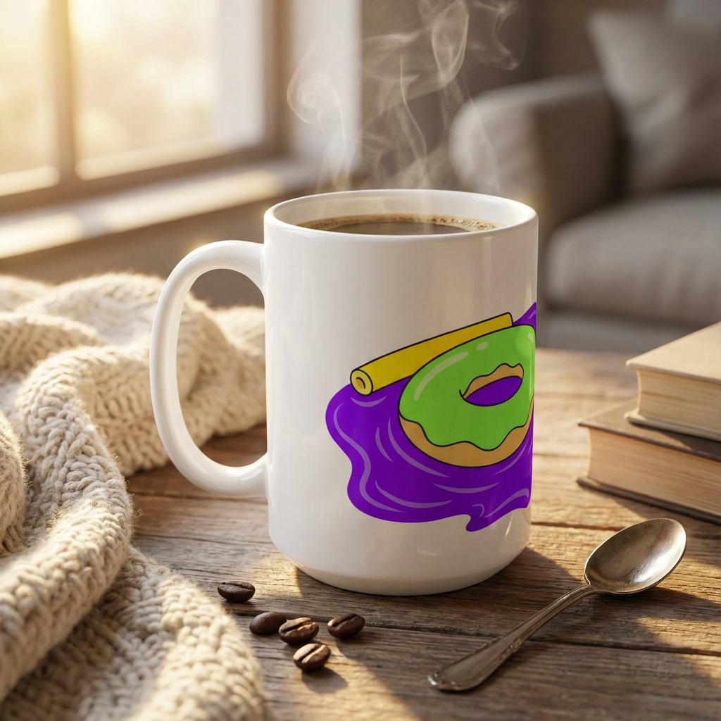 Pool Party Axolotls - Axolotl Dive Master - 15oz Mug