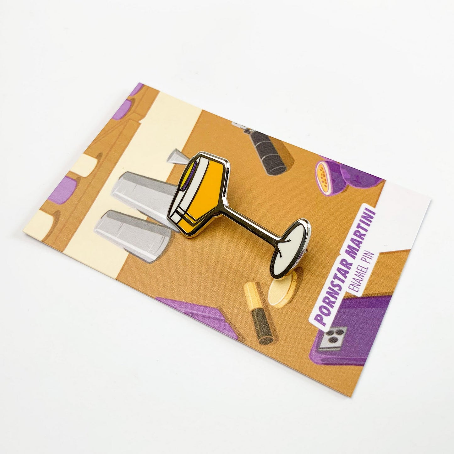 Pornstar Martini Cocktail Pin