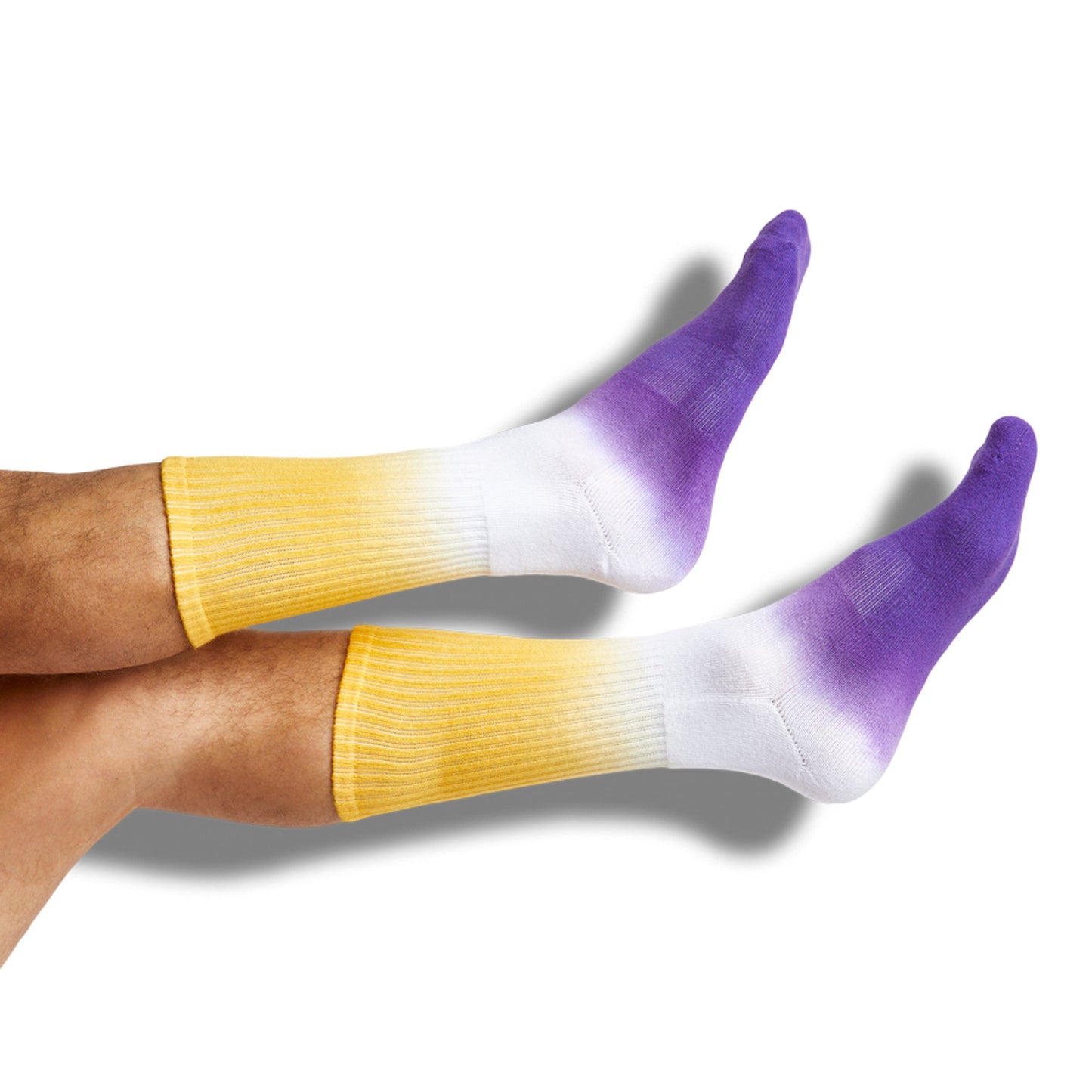 Purple / Gold Casual Socks 4 Pack