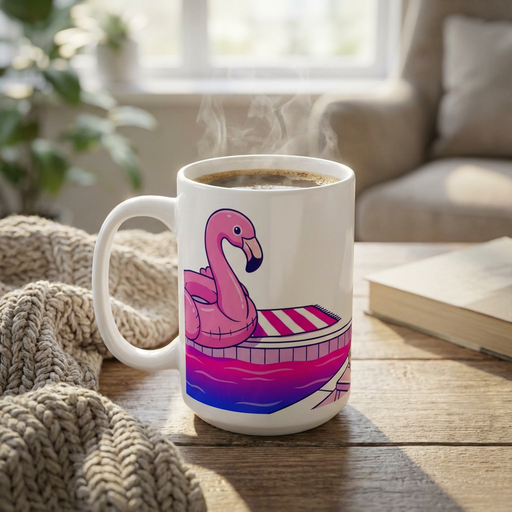 Racquet Club Cheetahs - Poolside Pounce - 15oz Mug
