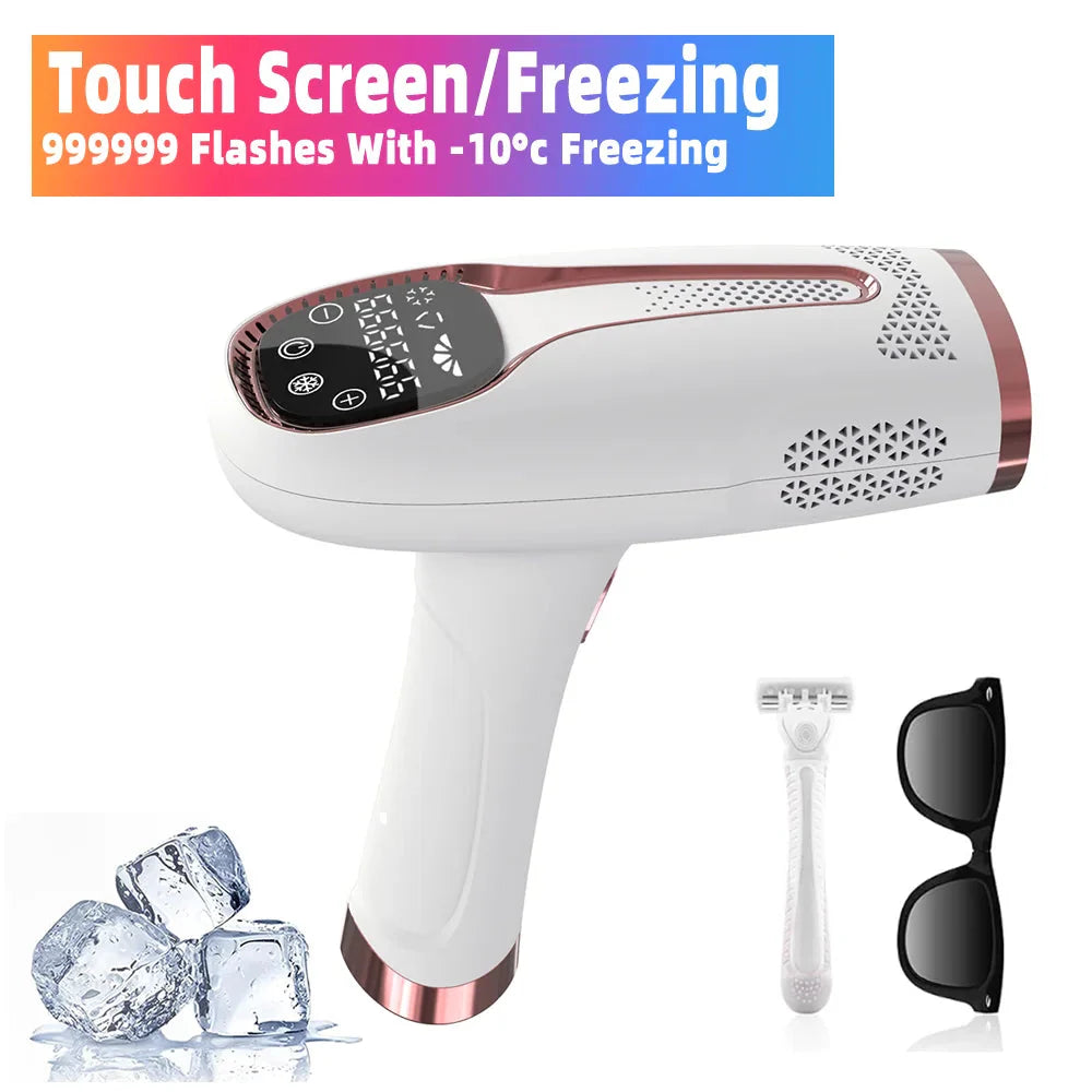 999,999 Flashes IPL Laser Epilator – Painless Hair Removal for Women