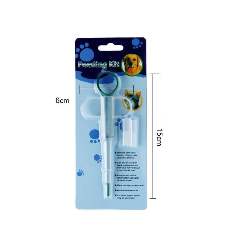 Pet Feeding Syringe – Safe & Easy Medicine Dispenser for Cats and Dogs
