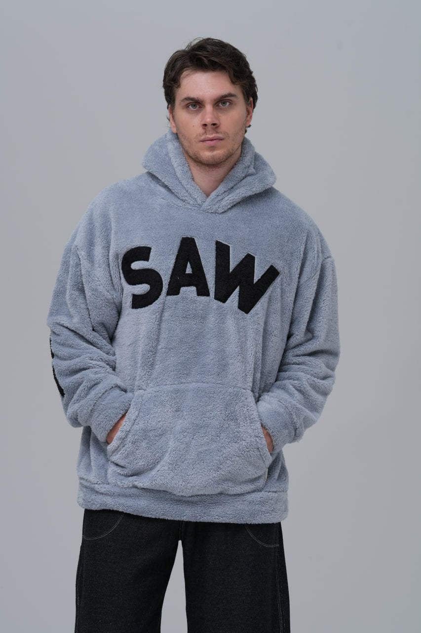 "SAW" Teddy Fleece Hoodie