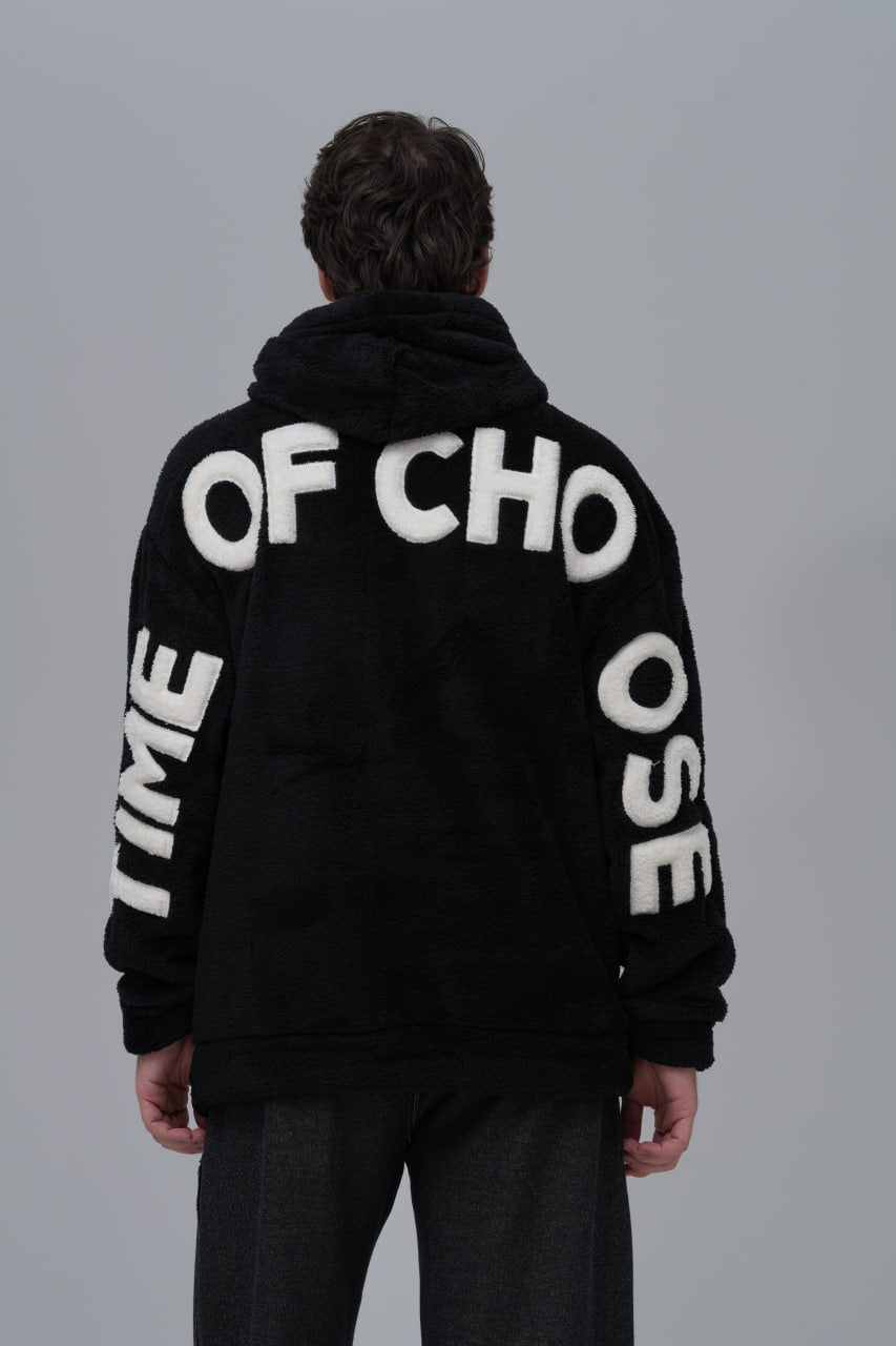 "SAW" Teddy Fleece Hoodie