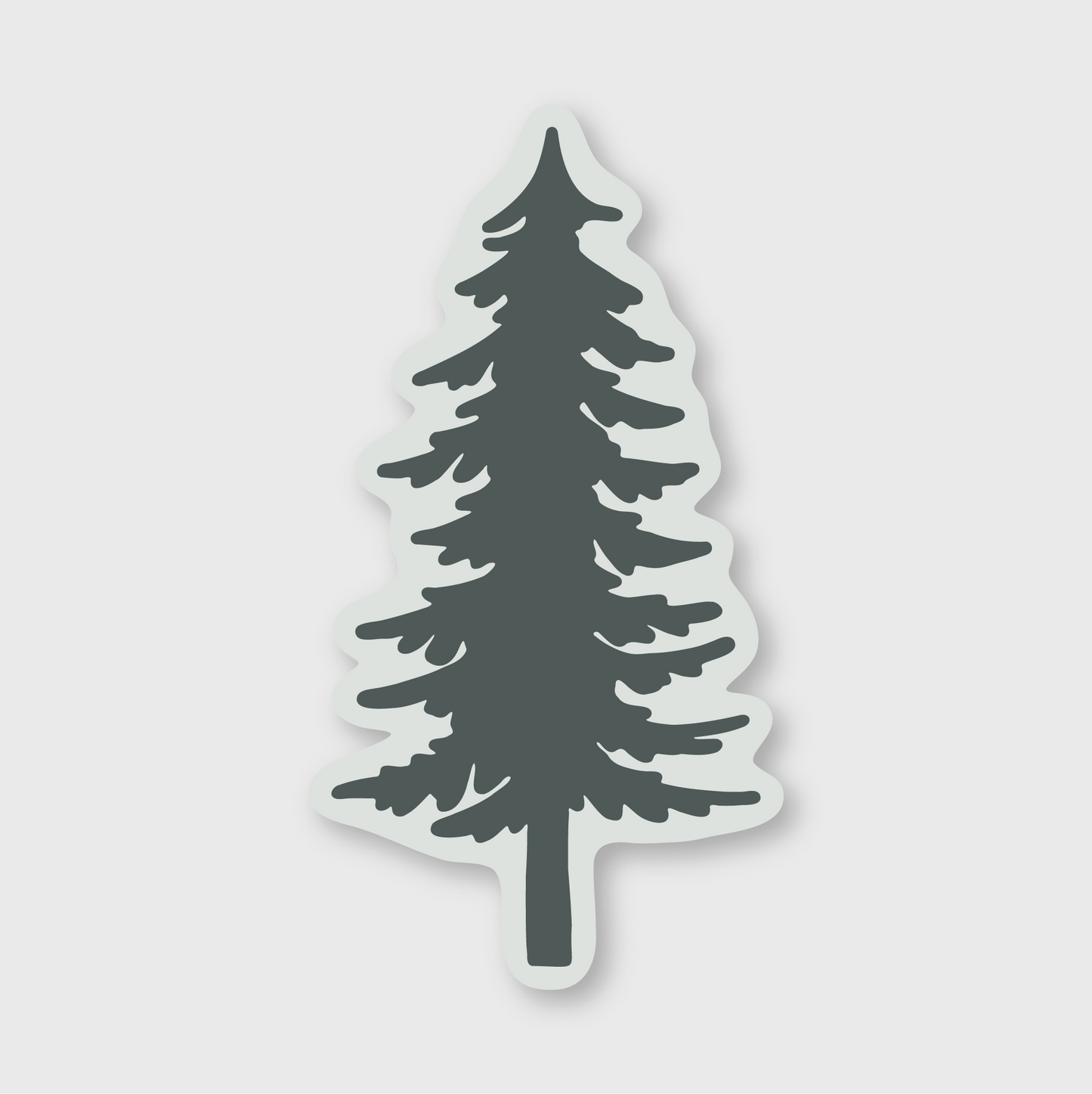 Green Pine Sticker