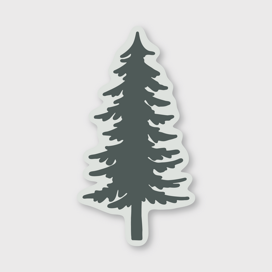 Green Pine Sticker