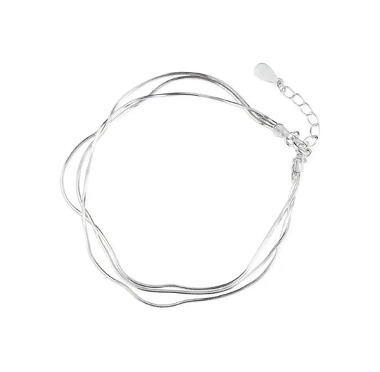 STRANDED - Sterling Silver Layered Accent Bracelet Mack & Rex