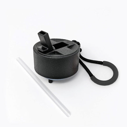 BLACK STRAW LID