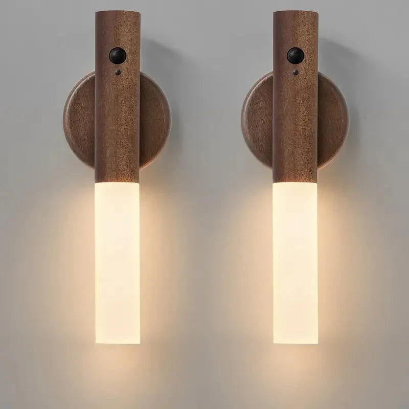 Smart Motion Sensor Night Light – Rechargeable LED Wall Lamp