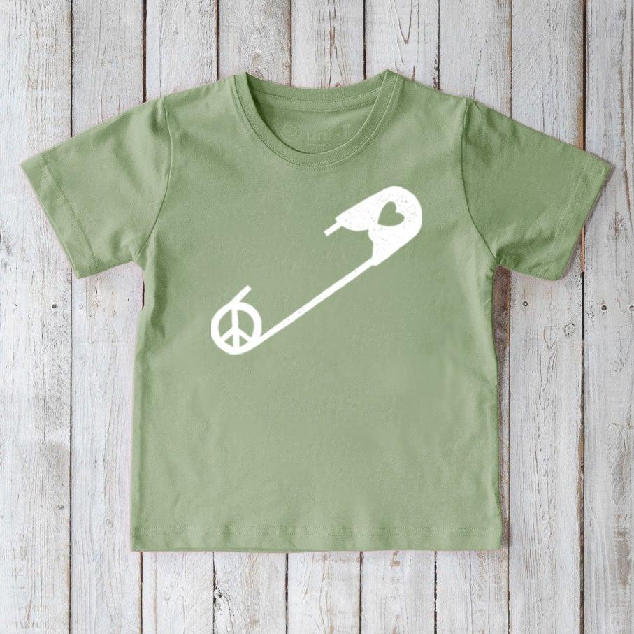 Safety Pin T-Shirt for Kids