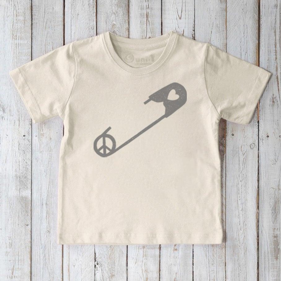 Safety Pin T-Shirt for Kids