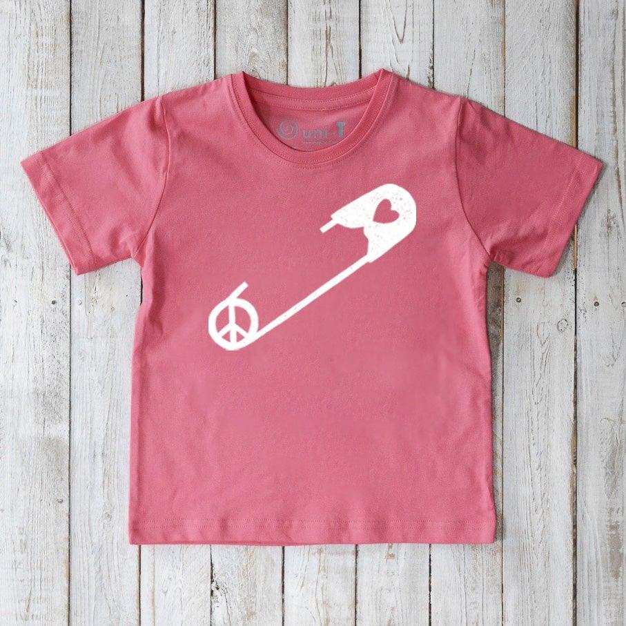 Safety Pin T-Shirt for Kids
