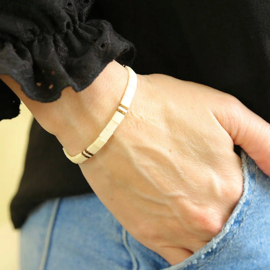 SALTY - Tila Bead Bracelet | Single Mack & Rex