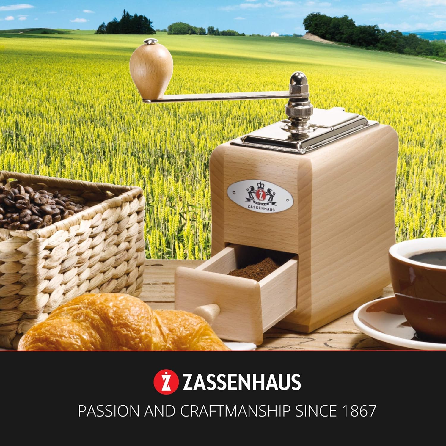 Zassenhaus Santiago Coffee Mill - Thumbnail 4
