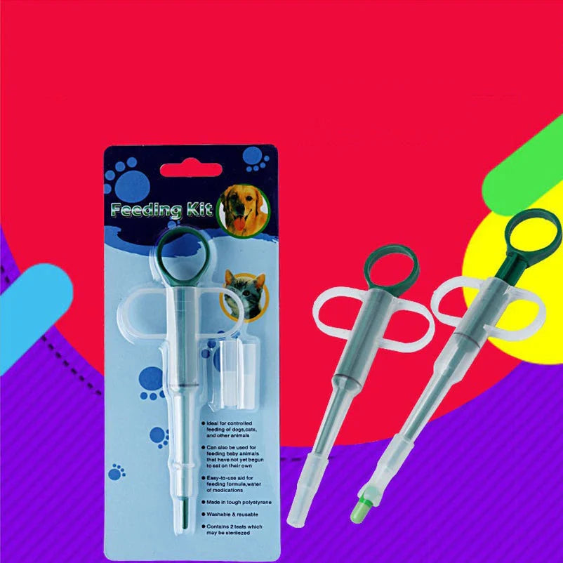 Pet Feeding Syringe – Safe & Easy Medicine Dispenser for Cats and Dogs