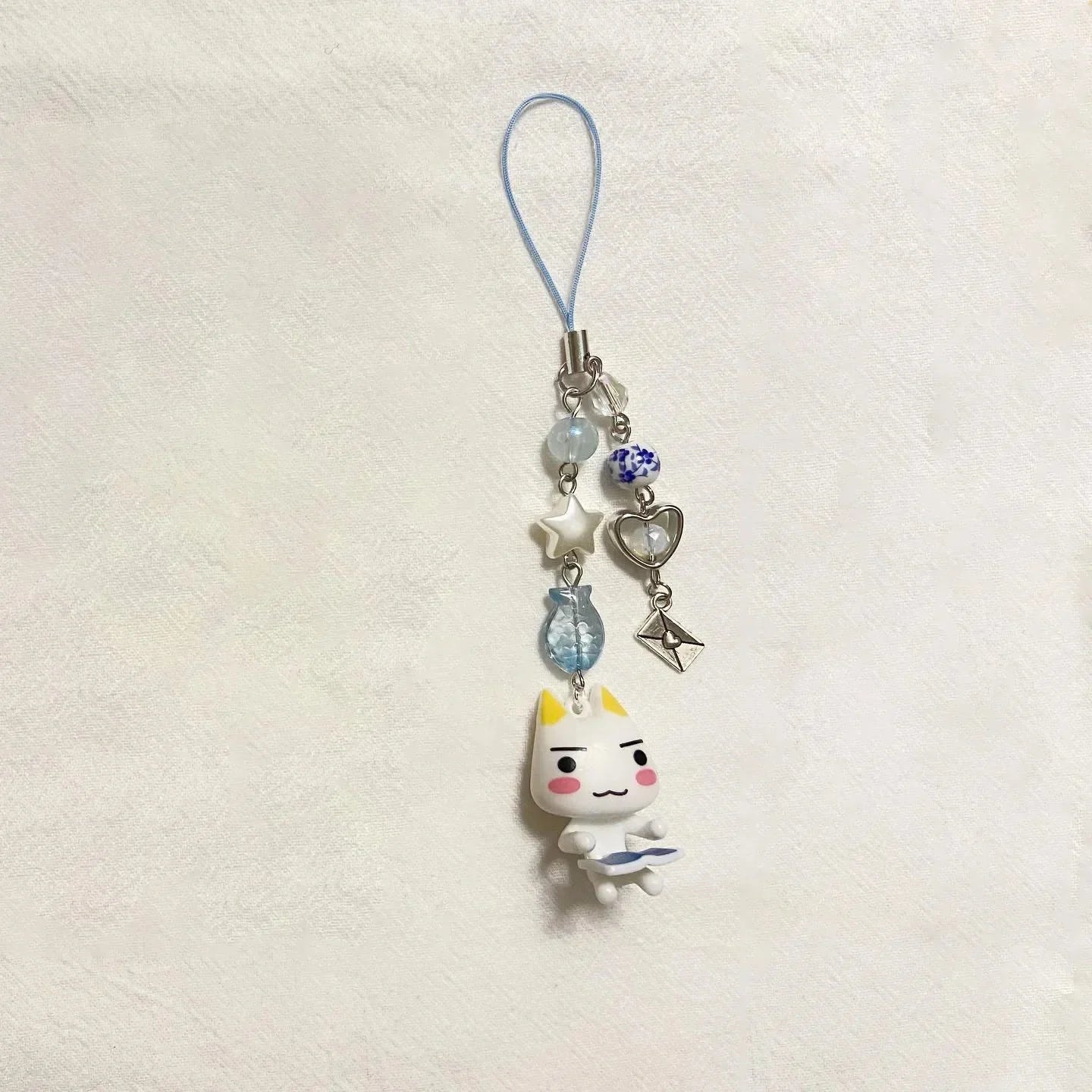 Toro inoue charms cute, anime, kawaii, aesthetic keychain