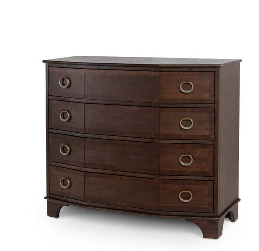 Park Hill | Great House Hall Chest — Coastal Whitewash, Driftwood & Truffle Finishes