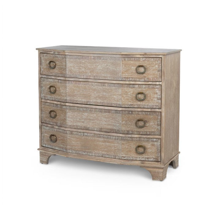 Park Hill | Great House Hall Chest — Coastal Whitewash, Driftwood & Truffle Finishes