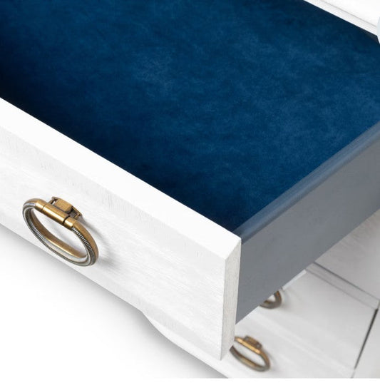 Park Hill | Great House Hall Chest — Coastal Whitewash, Driftwood & Truffle Finishes