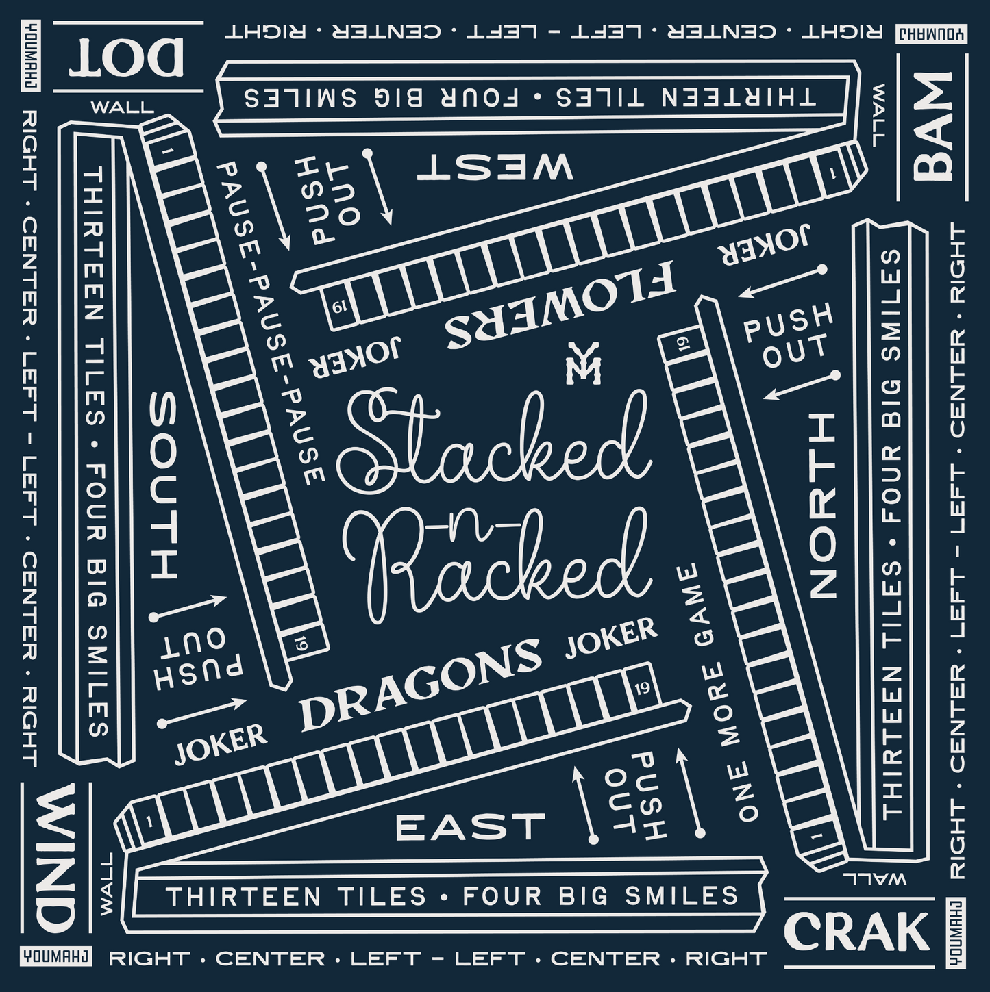 Stacked n Racked Bandana
