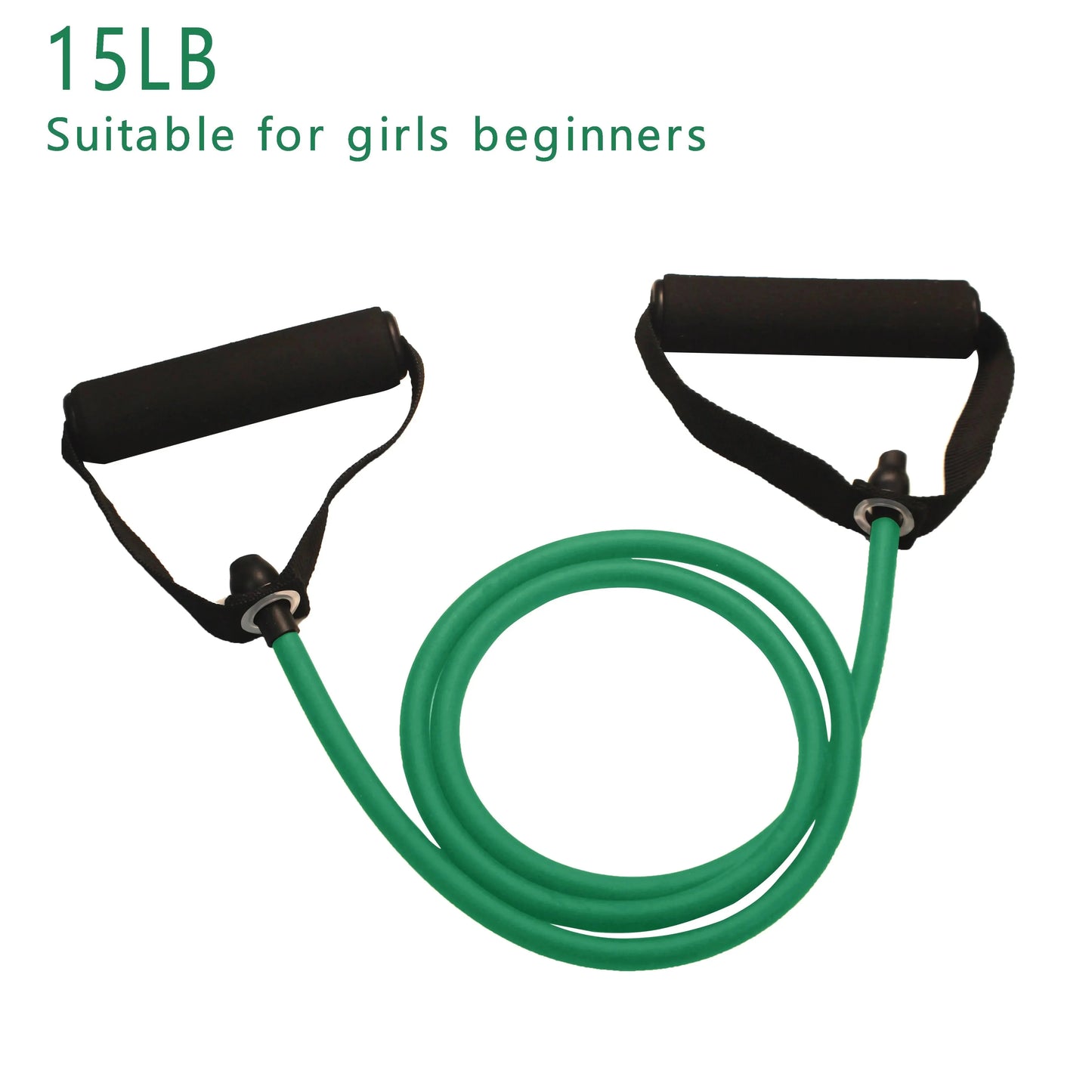Resistance Bands with Handles – Full Body Exercise Bands Set for Home Strength Training & Fitness Workouts