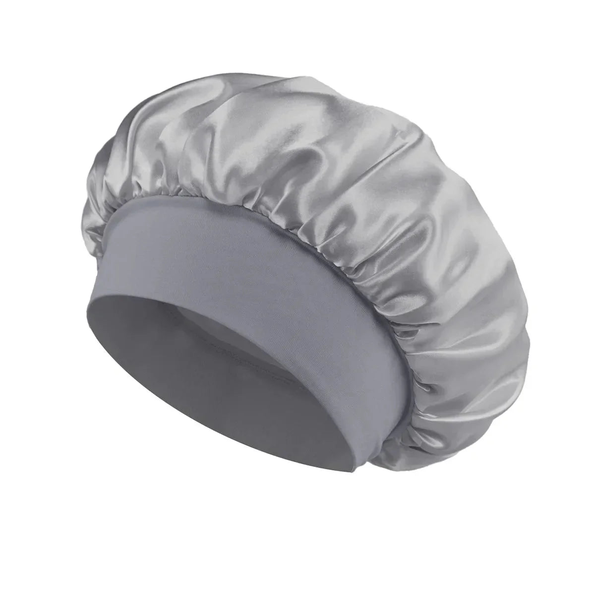 Women’s Satin Sleep Bonnet – Silk Hair Bonnet with Wide Elastic Band