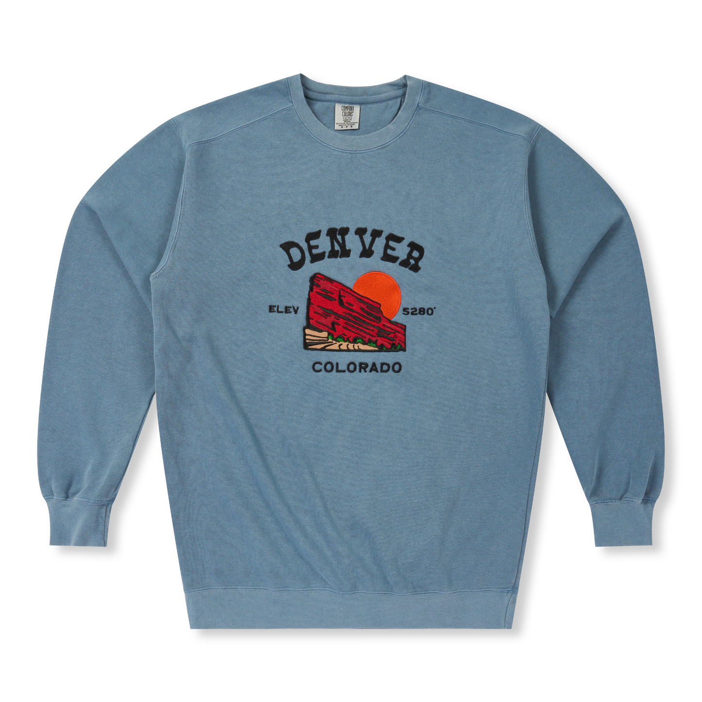 Red Rocks Sweatshirt - Denim Blue