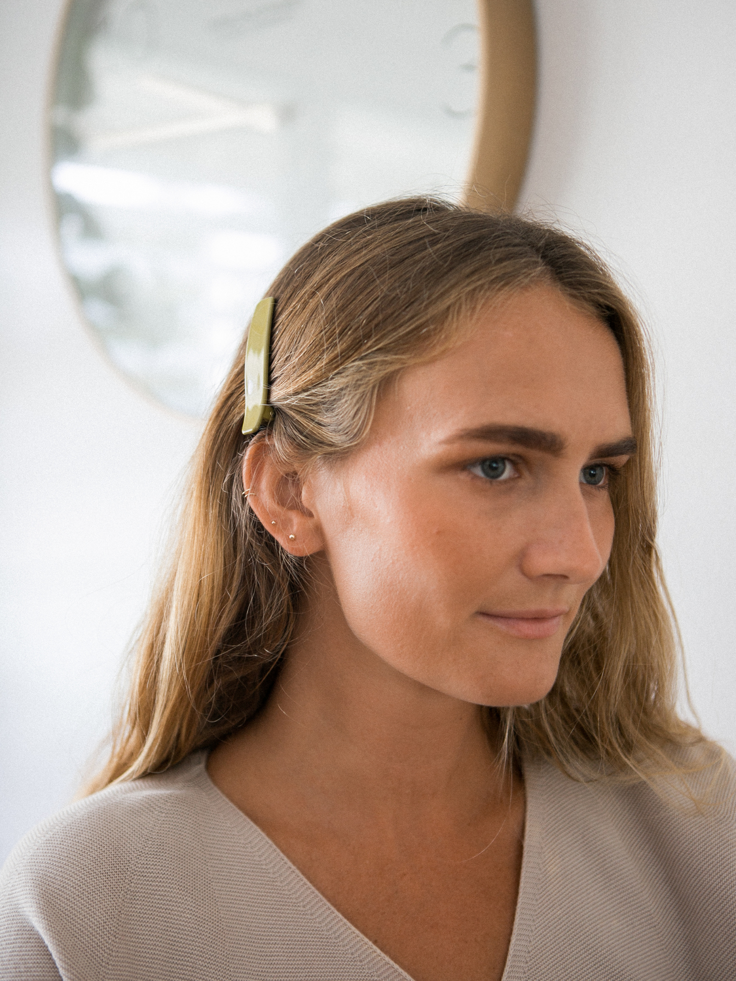 Lani Clips - Black + Olive