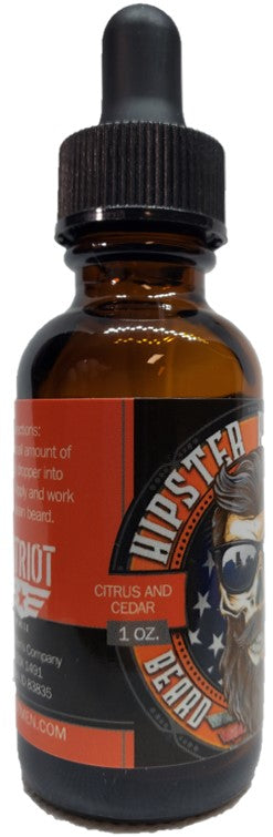 Hipster Repellent  1oz Natural Beard Oil Citrus and Cedar