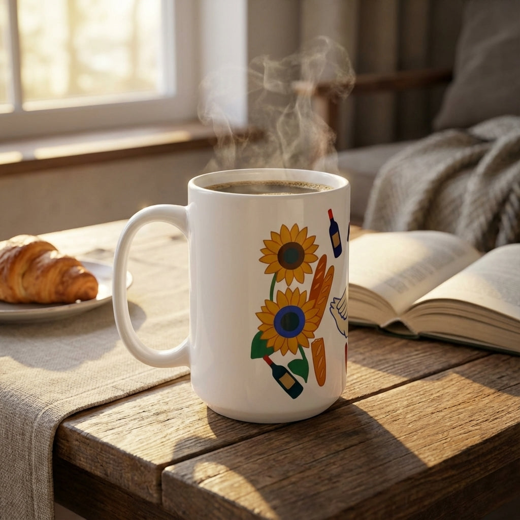 Silly Goose Social - Sunday Stroll Goose - 15oz Mug