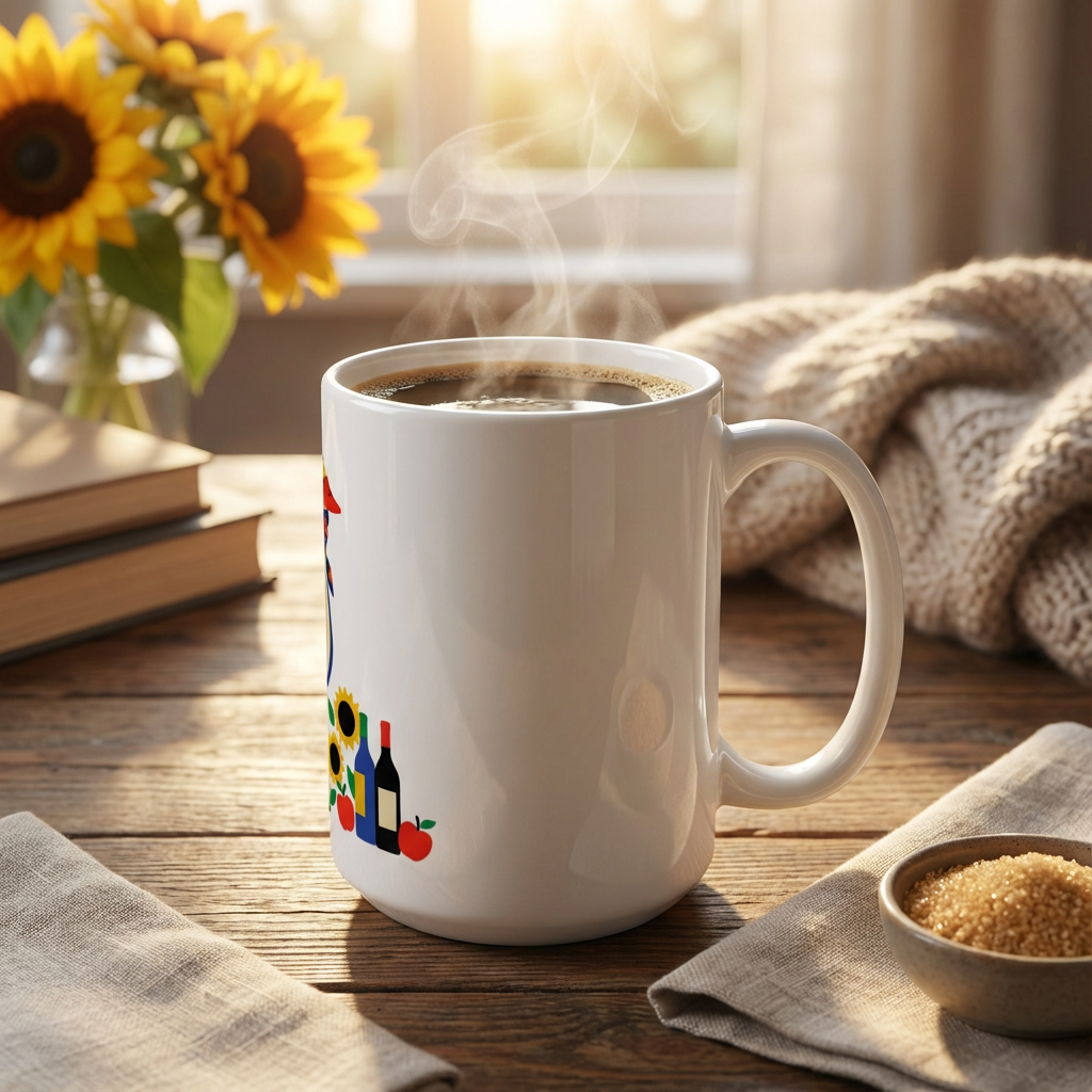 Silly Goose Social - Sunflower Sunday - 15oz Mug