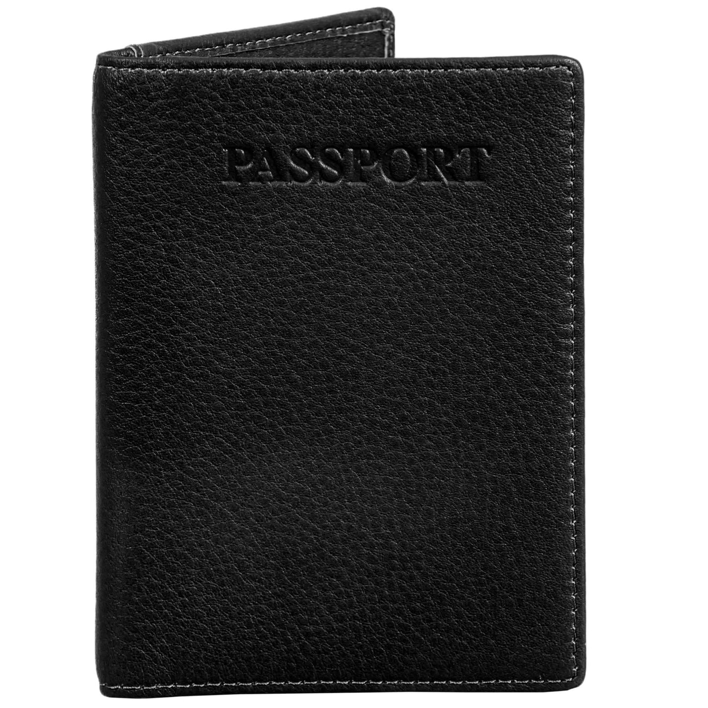 Travel Wallet, Sophia Full Grain Leather Wallet With Passport Slot