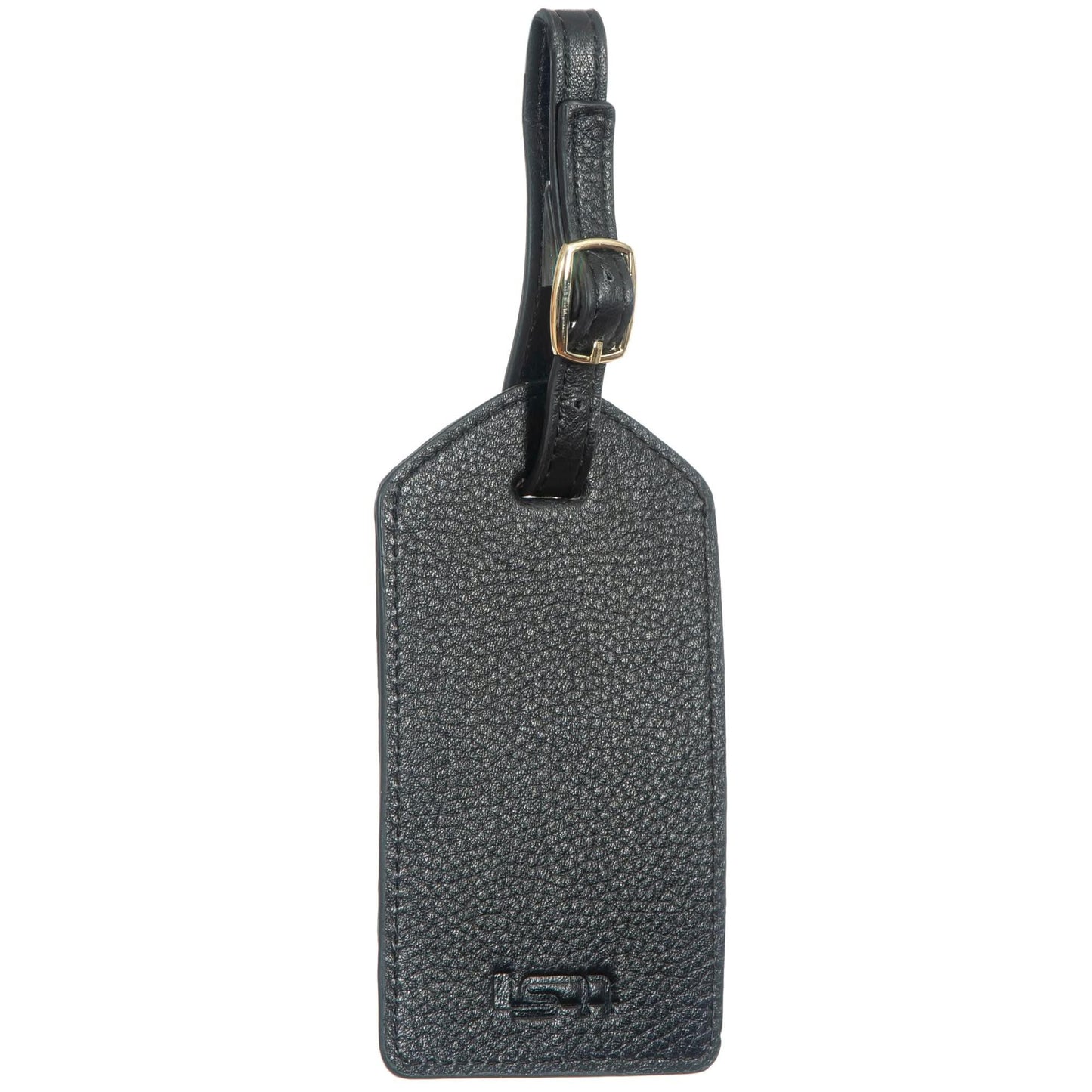Sophia Full-Grain Leather Luggage Tag – Soft Pebbled Finish