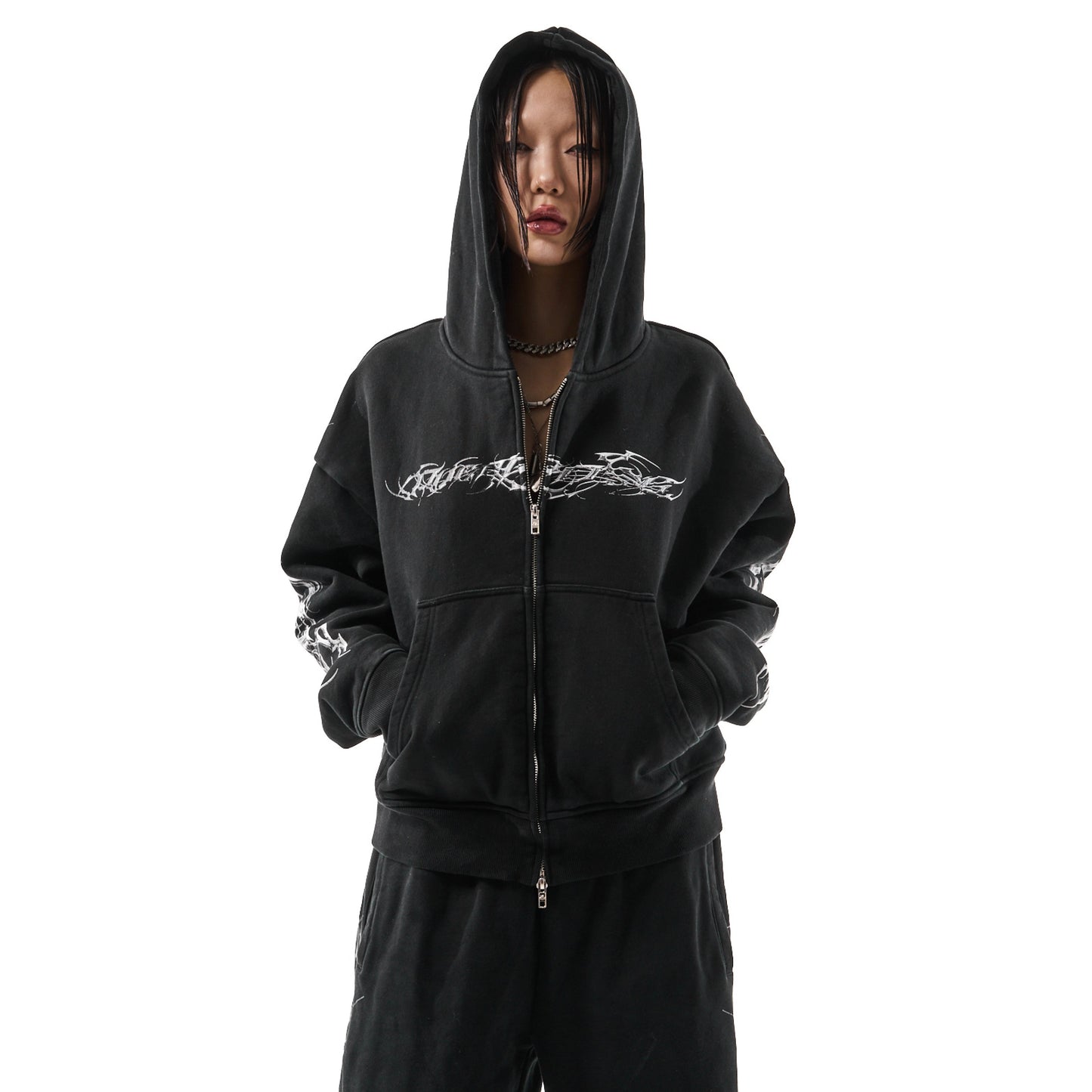 "TRIBAMETAL" HOODIE