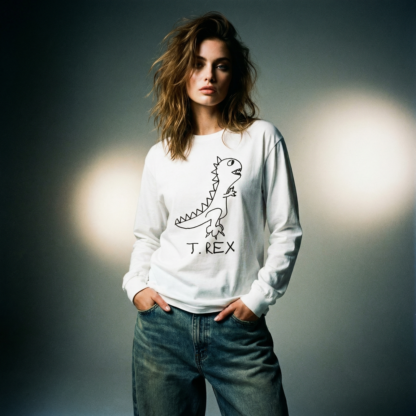 T Rex - Long Sleeve Tee
