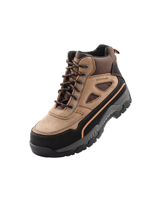 Kiwi Trail Wheat Suede/Nylon 5" Steel Toe Water Resistant Work Boots [R63200]