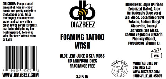 Foaming Tattoo Wash