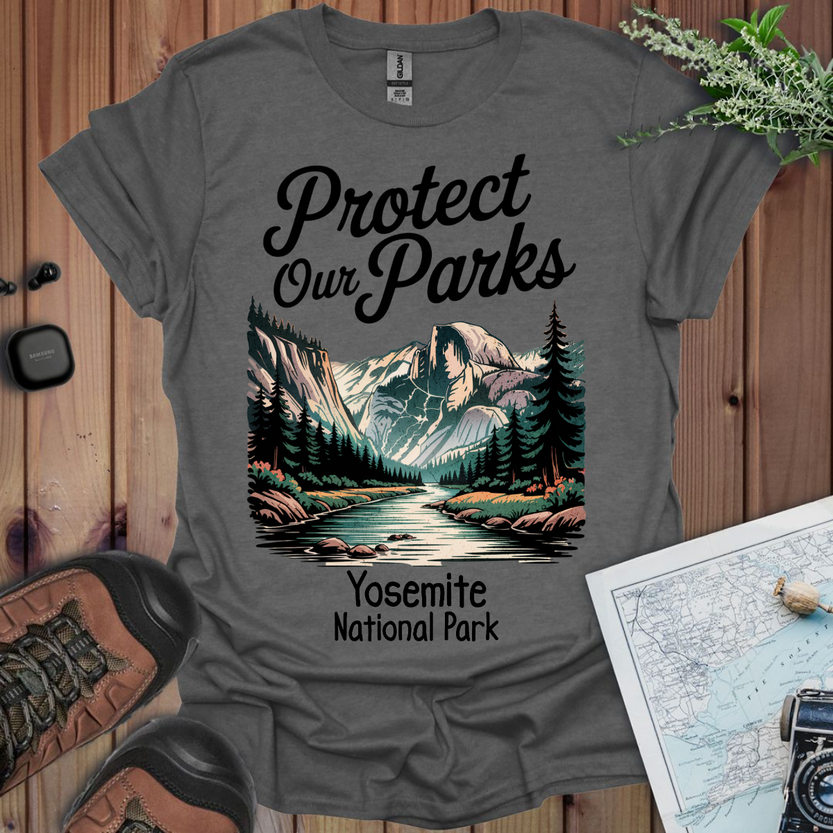Protect Our Parks Yosemite Half Dome T-Shirt