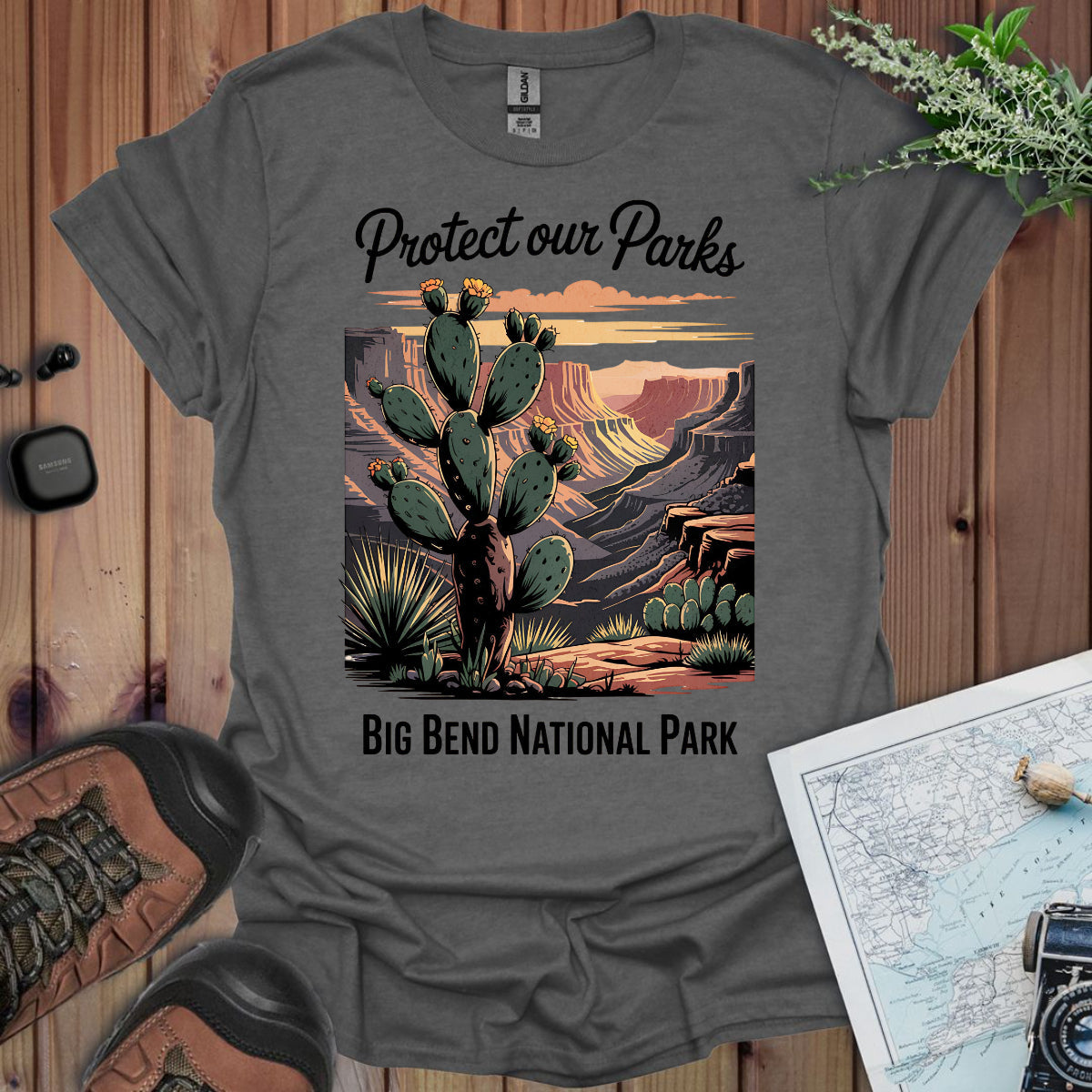 Protect Our Parks Big Bend T-Shirt