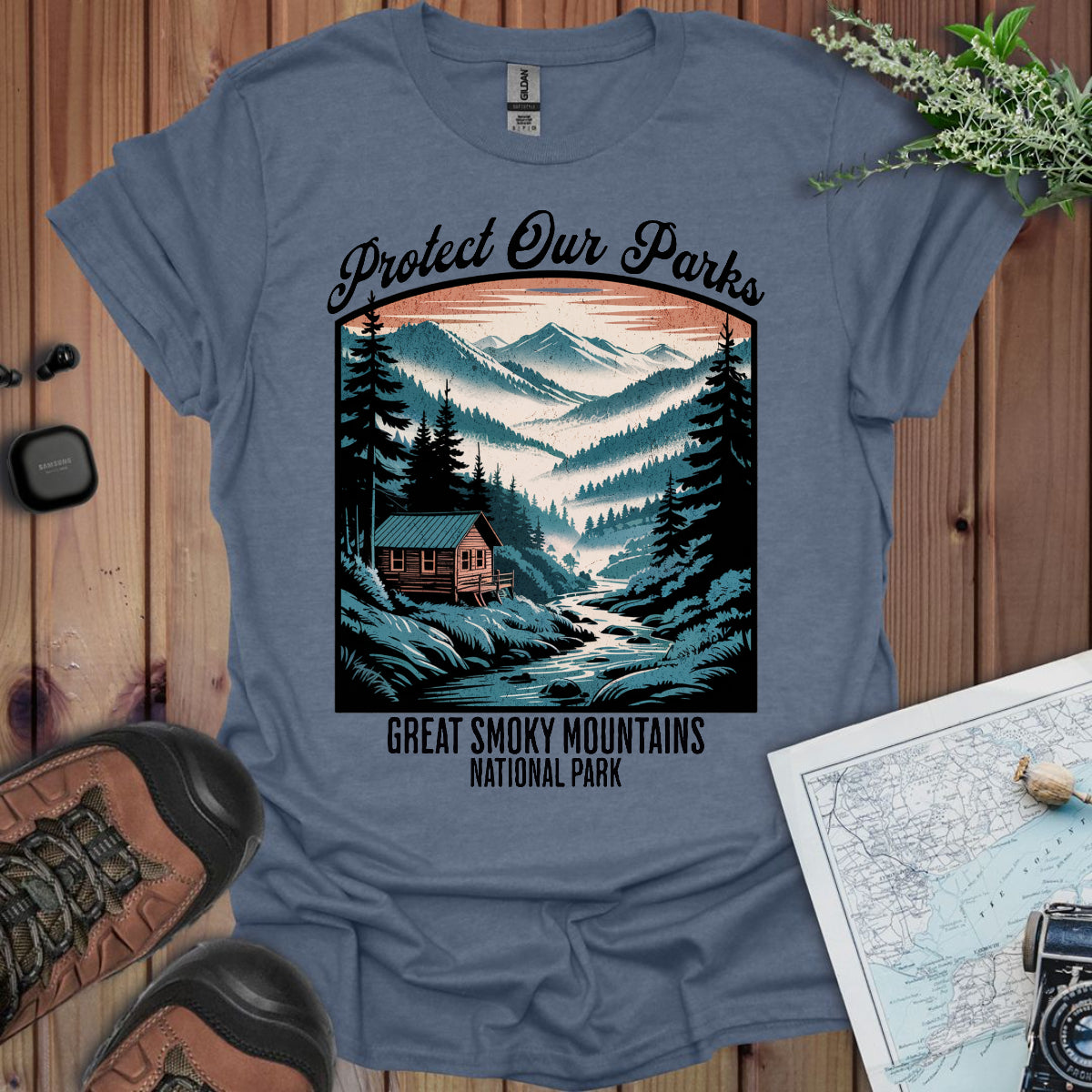 Protect Our Parks Great Smoky Mountains T-Shirt