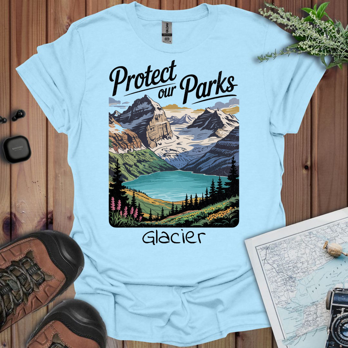 Protect Our Parks Glacier T-Shirt