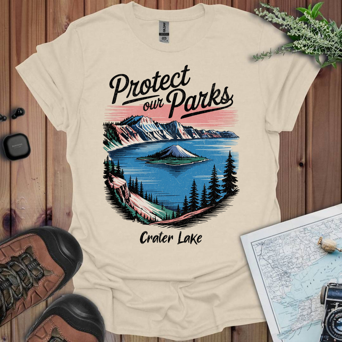 Protect Our Parks Crater Lake T-Shirt