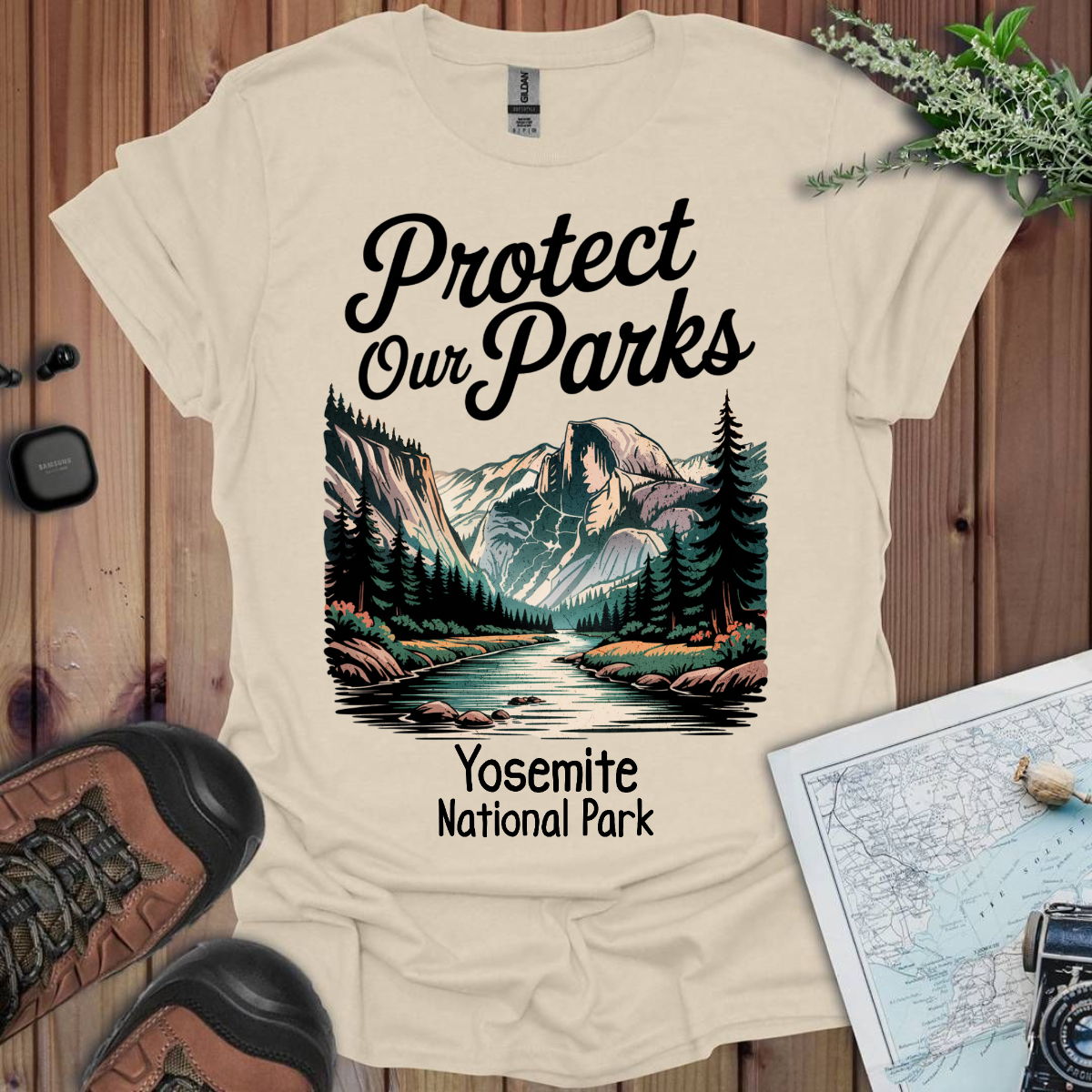 Protect Our Parks Yosemite Half Dome T-Shirt