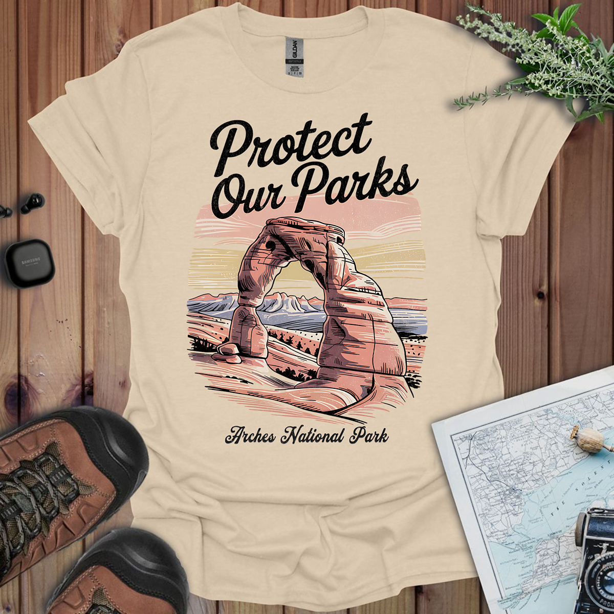 Protect Our Parks Arches T-Shirt